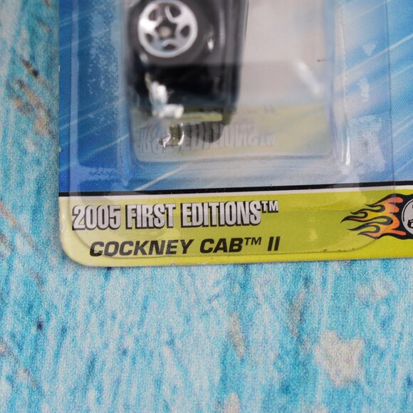2005 Hot Wheels (017) First Edition COCKNEY CAB II Realistix 17/20 G6731 NEW - Picture 4 of 6